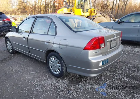 2004 Honda Civic Lx from USA, damaged, VIN 2HGES16564H501860